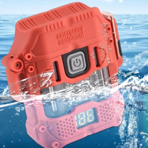 D54 elektromos, víz- és szélálló öngyújtó, zseblámpa funkcióval, díszdobozban (BBV) - Image 5