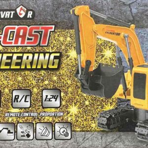 Távirányítós lánctalpas kotrógép DIE-CAST EXCAVATOR (BBJ) - Image 6