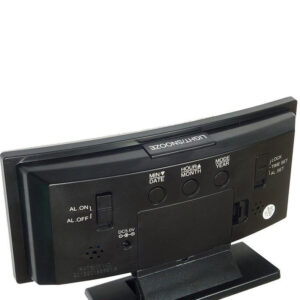 DS-3621L ívelt LED kijelzős digitális ébresztőóra, hőmérő funkcióval (BBV) - Image 5