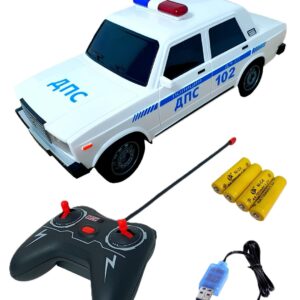 Lada-vaz 2107 távirányítós játék rendőr autó 25 cm (BBMJ) - Image 9