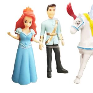 Mesebeli zenélő hintó - fehér lóval herceggel és hercegnővel (BBMJ) - Image 5