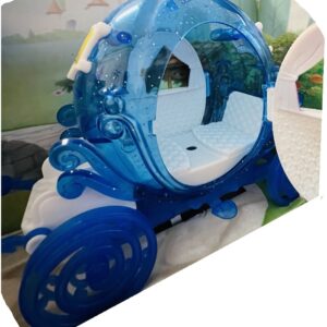 Mesebeli zenélő hintó - fehér lóval herceggel és hercegnővel (BBMJ) - Image 10