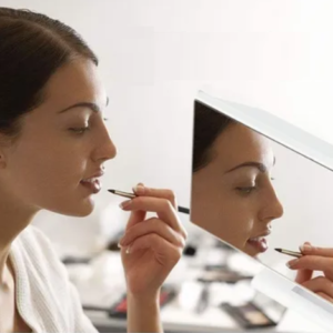 Tükör kijelzős LED digitális ébresztőóra hőmérséklet figyelő funkcióval (BBV) - Image 4