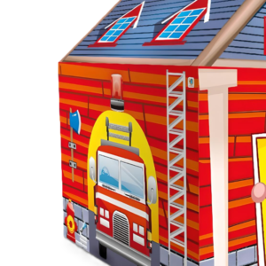 Tűzoltóállomás játszósátor ház gyerekeknek (BBJ) - Image 7