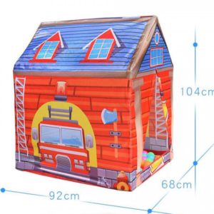 Tűzoltóállomás játszósátor ház gyerekeknek (BBJ) - Image 9