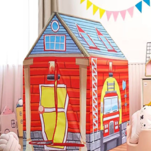 Tűzoltóállomás játszósátor ház gyerekeknek (BBJ) - Image 3