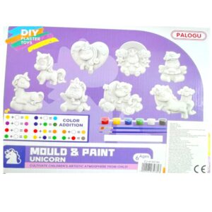 Hozd létre saját varázslatos egyszarvú unikornisodat ezzel a különleges gipsz kifestő foglakoztató játékkal! (BBMJ) - Image 8