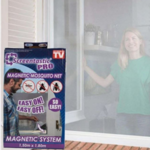 Ablakra rögzíthető, méretre vágható mágneses szúnyogháló 150 X 180 cm (BBL) - Image 3