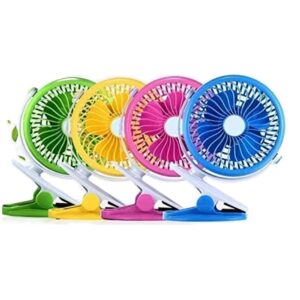 Asztalra csiptethető kis ventilátor USB töltéssel - 360 fokba állítható szög, rendkívül csendes működés (BBD) - Image 3