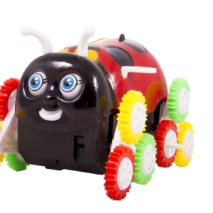 Bájos és szórakoztató katicabogár mintás pörgő forgó billencs kisautó (BBJ) - Image 3
