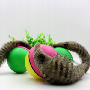 Bolyhos menyét - guruló, mozgó labda - lenyűgöző és szórakoztató játék macskáknak és kutyáknak (BBJ) - Image 10