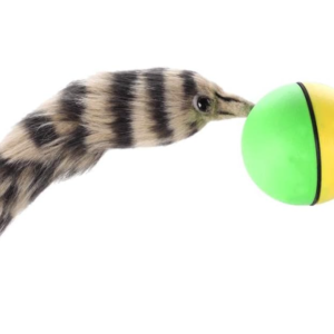 Bolyhos menyét - guruló, mozgó labda - lenyűgöző és szórakoztató játék macskáknak és kutyáknak (BBJ) - Image 3