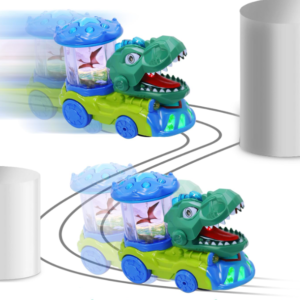 Interaktív dinoszaurusz szállító játék autó - automatikus mozgásokkal, hangokkal és fényekkel (BBJ) - Image 11