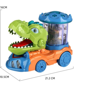 Interaktív dinoszaurusz szállító játék autó - automatikus mozgásokkal, hangokkal és fényekkel (BBJ) - Image 8