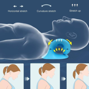 Ergonomikus nyaki és gerincnyújtó párna - helyreállítja a nyak természetes ívét, enyhíti a nyaki fájdalmakat (BBM) - Image 11