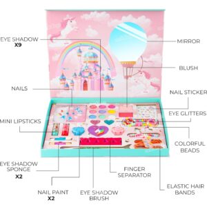 Fantasy magic sminkkészlet gyerekeknek - karkőtővel, fülbevalóval, gyűrűvel és sok kiegészítővel (BBJ) - Image 8