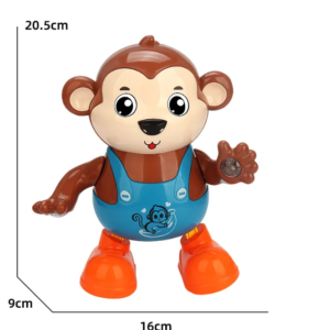 Interaktív szórakoztató éneklő, világító és táncoló majmocska gyerekeknek (BBJ) - Image 6