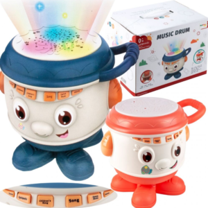 Interaktív zenélő, világító dob - fejlesztőjáték babák számára (BBJ) - Image 3