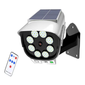 Kültéri solar napelemes mozgásérzékelős 77 LED-es lámpa és álkamera táviránytóval QG-T08 (BBL) (BBJH) - Image 6