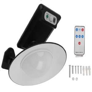 LED-es kültéri modern, vízálló távirányítós fali biztonsági fényérzékelős - magas konverziós napelemes lámpa (BBJH) - Image 10
