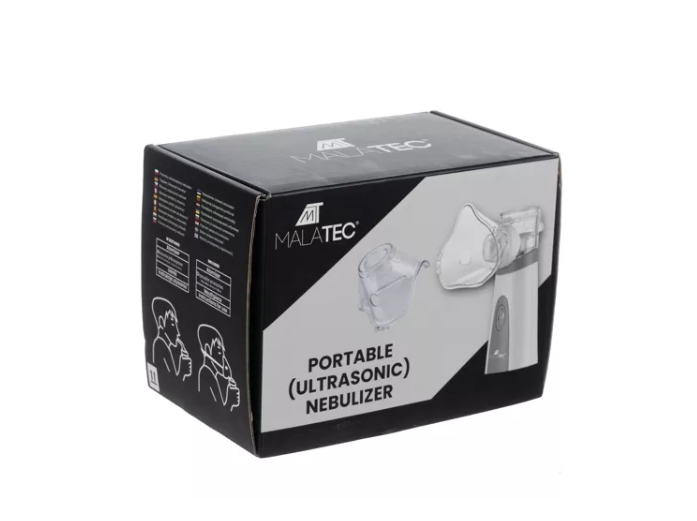 Malatec ultrahangos mini inhalátor pipával – felnőtteknek és gyerekeknek (BB-22706) 1