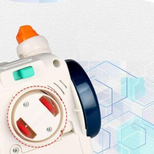 Mechanikus interaktív fogaskerék robot színes világító zenés lámpás játék kicsiknek (BBJ) - Image 5