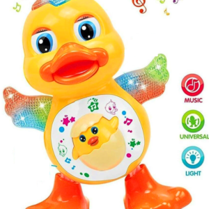 Mókás táncoló, világító, zenélő játék kiskacsa (BBJ) - Image 5