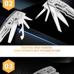 Összecsukható sokoldalú zsebkés fogó - vadászatra, horgászatra és mentésre (THM) - Image 5