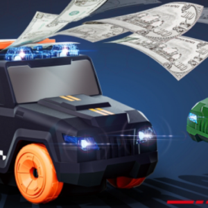 Pénzpersely furgon fényekkel, zenével és pénzkilövő funkcióval (BBJ) - Image 5