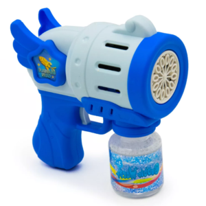 Szárnyakkal díszített kék színű automata buborékfújó pisztoly (BBJ) - Image 5