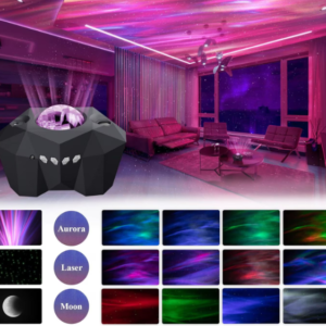 Távirányítós GALAXIS holdfény projector Bluetooth hangszóróval - varázsolja otthonába az éjszakai égboltot! (BBD) (FX) - Image 9