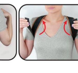 Univerzális méretű tépőzáras, ergonomikus kialakítású testtartásjavító pánt (BBV) - Image 4