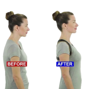 Univerzális méretű tépőzáras, ergonomikus kialakítású testtartásjavító pánt (BBV) - Image 7