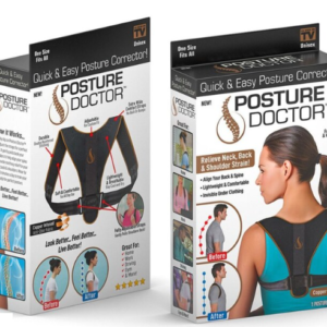 Univerzális méretű tépőzáras, ergonomikus kialakítású testtartásjavító pánt (BBV) - Image 8