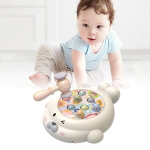 Kapd el a vakondot! – készségfejlesztő, kalapáló ügyességi játék babáknak, oktatójáték(BBJ) - Image 12