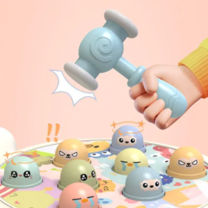 Kapd el a vakondot! – készségfejlesztő, kalapáló ügyességi játék babáknak, oktatójáték(BBJ) - Image 11