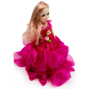 Varázslatos világító és zenélő esküvői hercegnő baba (BBJ) - Image 5