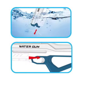 Water-gun nagynyomású automata vízsugárlövő vízipisztoly - 10 méteres lőtávolság (BBJ) - Image 4