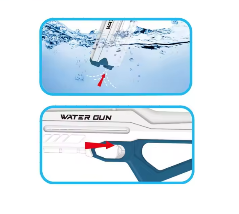 Water-gun nagynyomású automata vízsugárlövő vízipisztoly (BBJ) 2