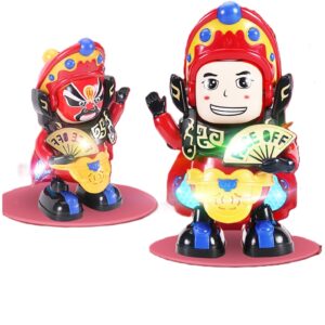 Szecsuáni arcváltó tradicionális elektromos táncoló baba - hagyományos kínai kultúra játék szobor (BBJ) - Image 10