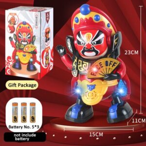 Szecsuáni arcváltó tradicionális elektromos táncoló baba - hagyományos kínai kultúra játék szobor (BBJ) - Image 5