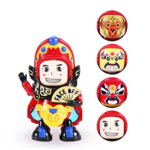 Szecsuáni arcváltó tradicionális elektromos táncoló baba - hagyományos kínai kultúra játék szobor (BBJ) - Image 8