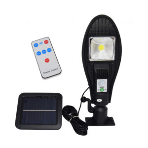 SOL1 Távirányítós, napelemes falra szerelhető kültéri lámpa - 120W (JX-258) (BBL) - Image 10