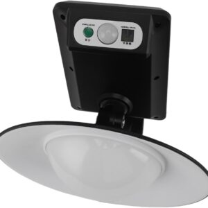 LED-es kültéri modern, vízálló távirányítós fali biztonsági fényérzékelős - magas konverziós napelemes lámpa (BBJH) - Image 6