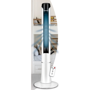 Álló lapát nélküli oszlopventilátor LED kijelzővel és távirányítóval - 120W (BBV) - Image 8