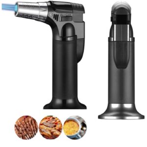 JC-606 hordozható szakácsfáklya bután gázzal újratölthető gázégő (BBA)