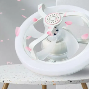 E27 LED mennyezeti ventilátor izzólámpa, távirányítóval szabályozható - RGB (THM) - Image 4