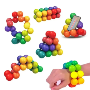 Kreatív színes ART labdajáték gömbök - forgathatók, csavarhatók és konfigurációk végtelen sorává alakíthatók (BBE) - Image 3