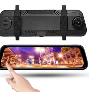 Menetrögzítő, 9.66 Inch kijelzős autó visszapillantó tükör tolató kamerával és éjjellátó funkcióval 1080p (BBV) - Image 4