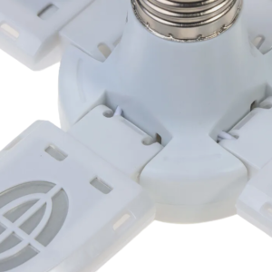 Mini E27 LED összecsukható négyágú nagy fényerejű, energiatakarékos, mennyezeti fényforrás 45W (BBL) - Image 12